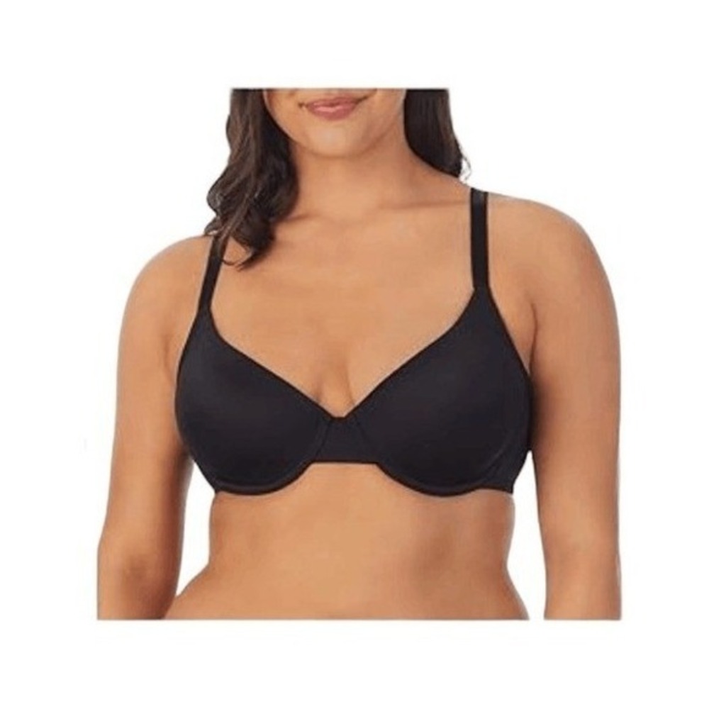 Vince Camuto‎ Spacer T-Shirt Bra Black Comfort Molded Microfiber Full Figure 42D